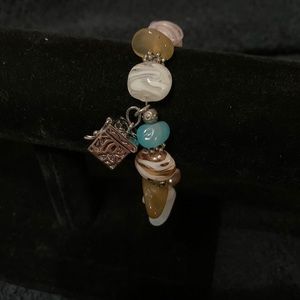 Vintage stone bracelet signed Alexa’s Angels